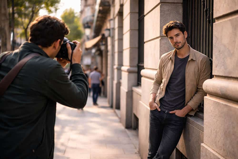 Sesión de fotos marca personal para actores en Madrid