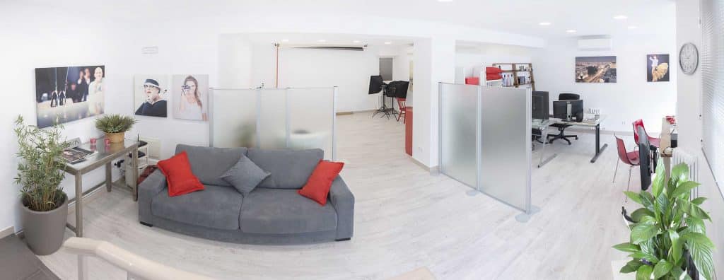 estudio de fotografía en Madrid con fondos profesionales